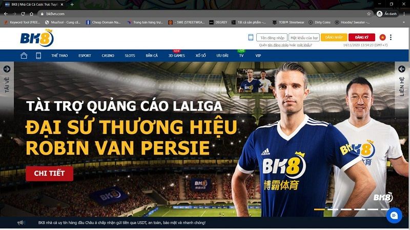 BK8 chuyên cung cấp cá cược thể thao và Esport