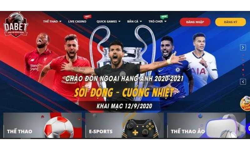 Kho game cá cược khủng tại Dabet