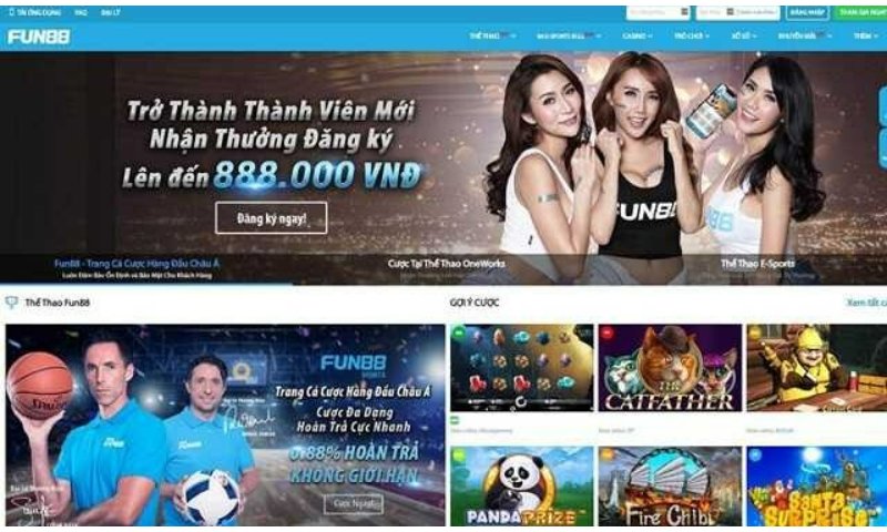 Fun88 - Địa chỉ website cá cược uy tín và đáng tin cậy 