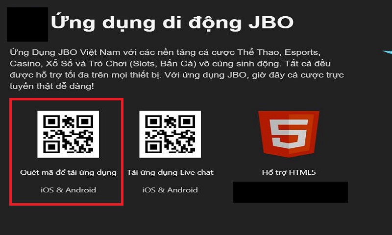 Hướng dẫn các tải app nhà cái JBO về điện thoại