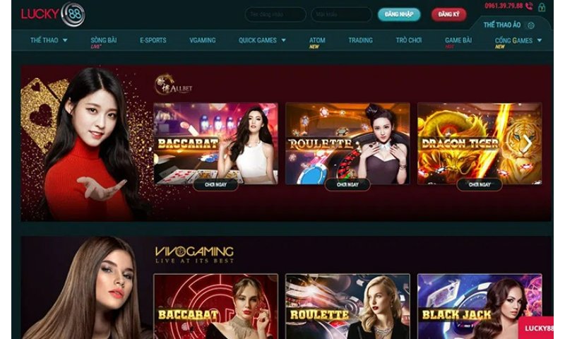 Casino hiện đại tại Luck88