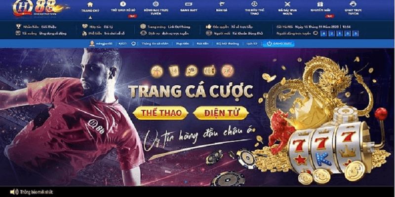 Người chơi được lựa chọn giải trí thỏa thích tại hệ thống