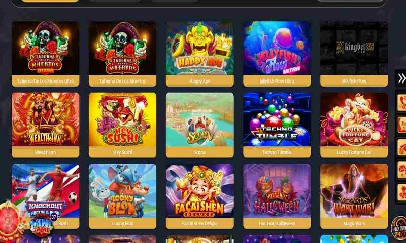 Kho trò chơi của Kingbet86