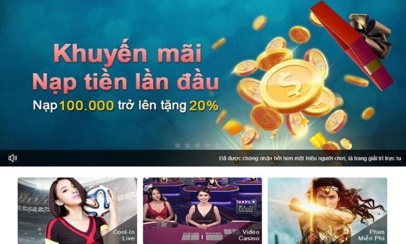 Ưu đãi khủng tại Ku casino.