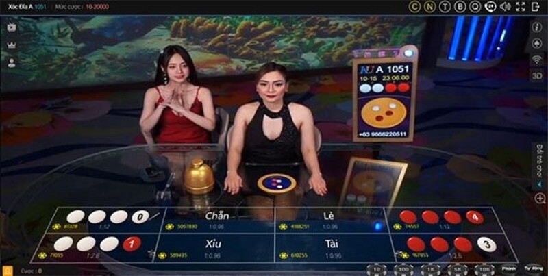 Live casino có dealer nữ xinh đẹp