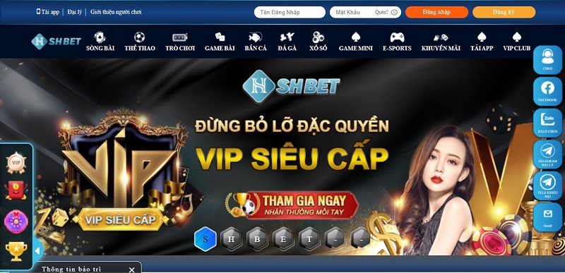 SHBET là nhà cái trực tuyến được ra mắt thị trường từ năm 2017