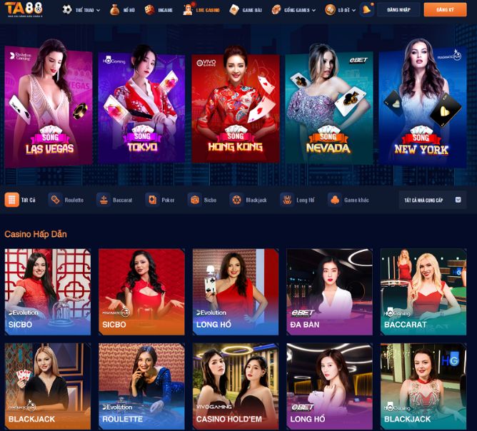 Casino TA88 hấp dẫn