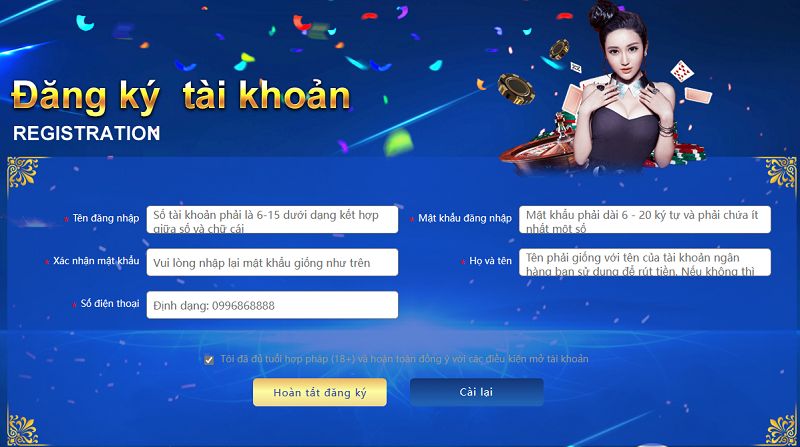 Cách đăng ký tài khoản đơn giản tại cổng game Yo88